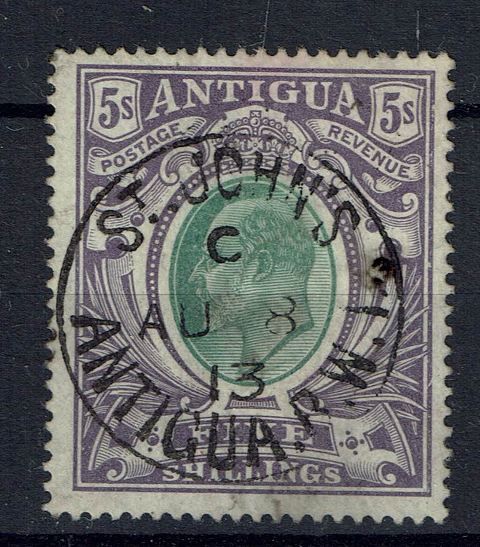 Image of Antigua SG 40 FU British Commonwealth Stamp